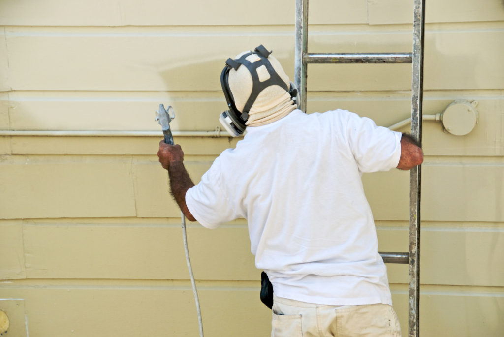 exterior painting, spray, grand rapids, thornapple painting